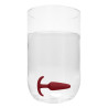 Shots Toys Plug en silicone Slim Butt 7.5 x 2cm Rouge